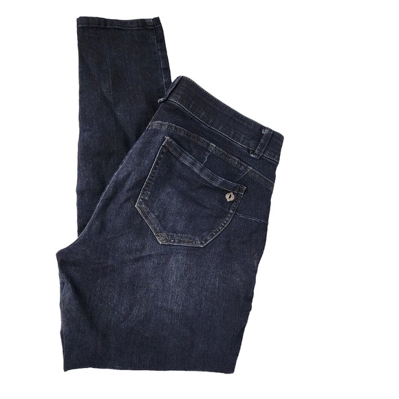 Democracy AB Solution Womens Jegging Jeans 12 Indigo Booty Lift Mid Rise Stretch - Picture 3 of 9